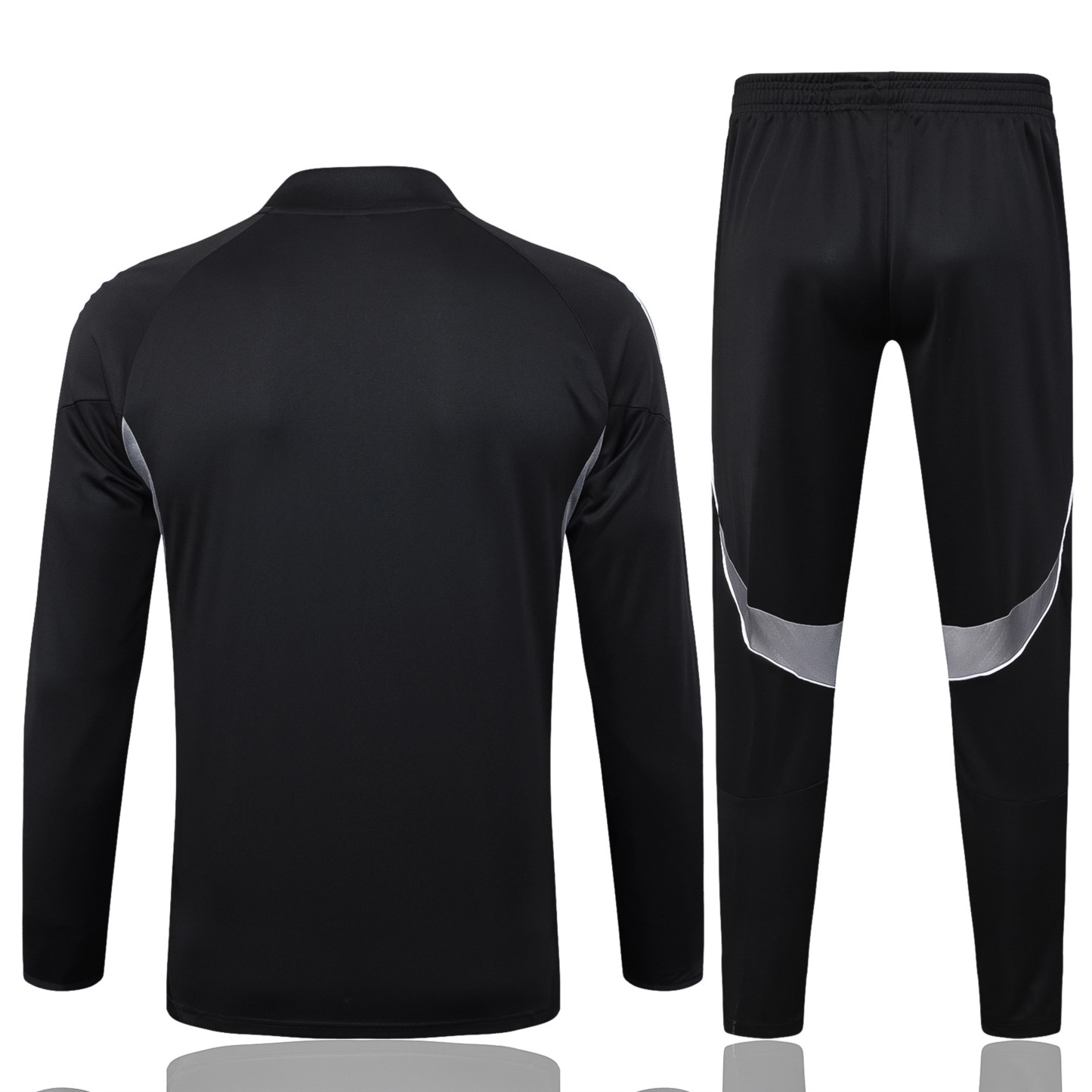 2025/26 Germany Black Long-sleeved half-pull training kit Football team kit