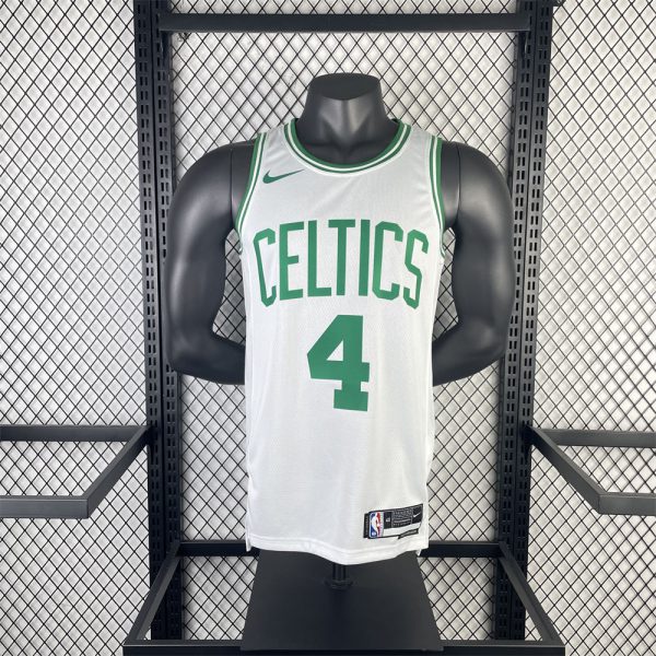 NBA Boston Celtics Jayson HOLIDAY#4 2022/23 White Icon Edition Swingman Jersey S-XXL