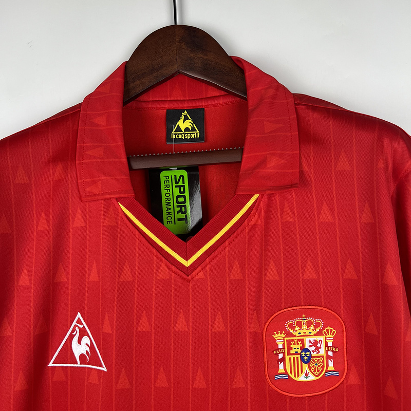 Retro Spain 88/91 Home jersey Fan Version