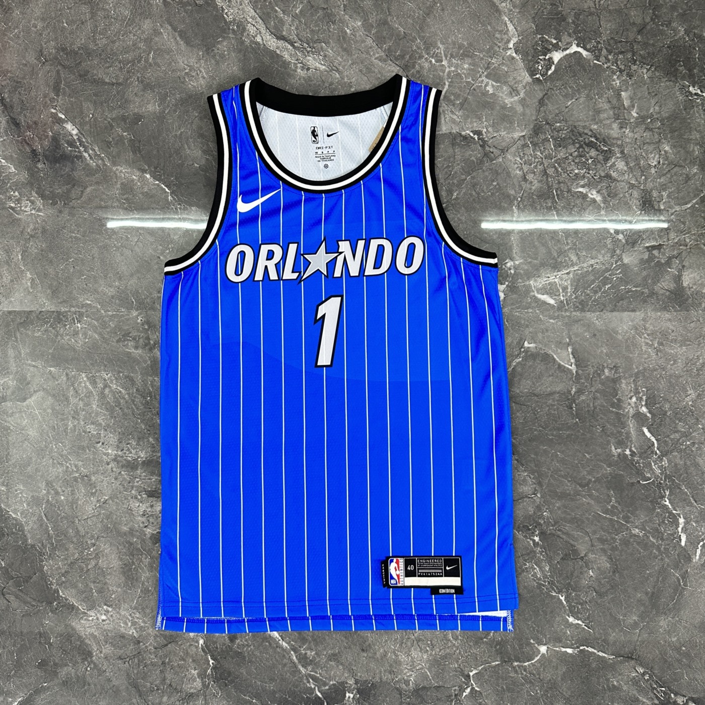 NBA Orlando Magic 2025/26 Round Neck Blue Jersey HARDAWAY#1 S-XXL