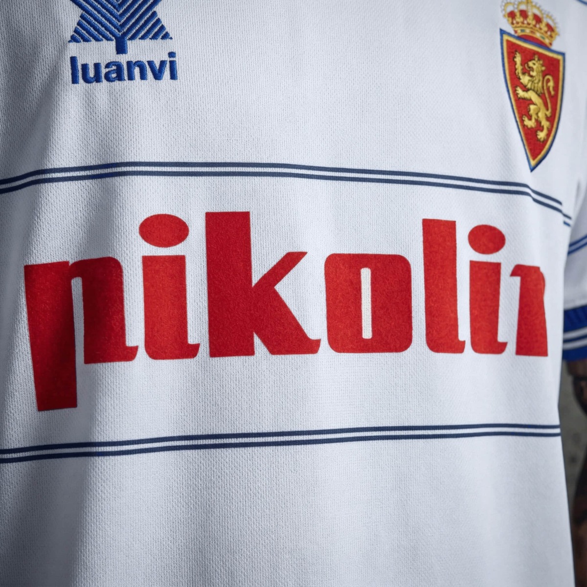 Retro Real Zaragoza 1999/2000 Home jersey Fan Version