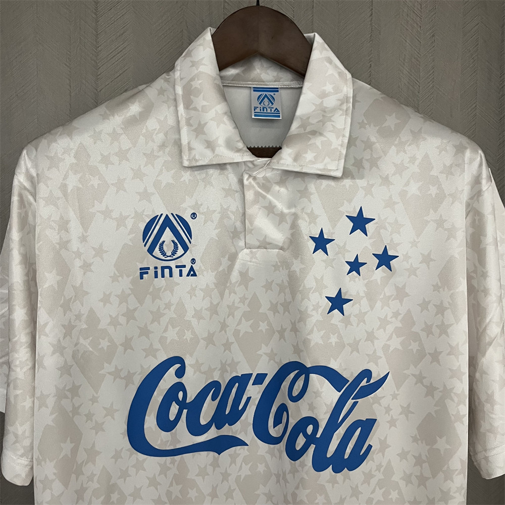 Retro 1993/94 Cruzeiro Away jersey Fan Version