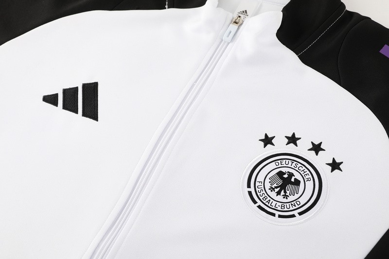 2024 Germany White Training Suit Set Football Team Shirt Sports Fashion