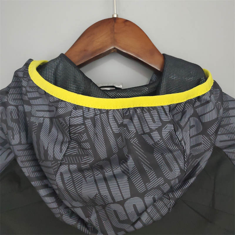 21/22 Windbreaker Dortmund Black Grey Sport Unifom jersey Sport Unifom