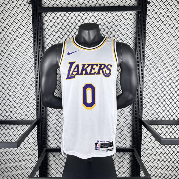 NBA Los Angeles Lakers WESTBROOK#0 2022/23 White Association Edition Swingman Jersey S-XXL