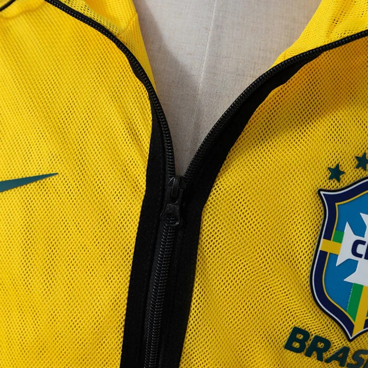 2026 Brazil Yellow Windbreaker