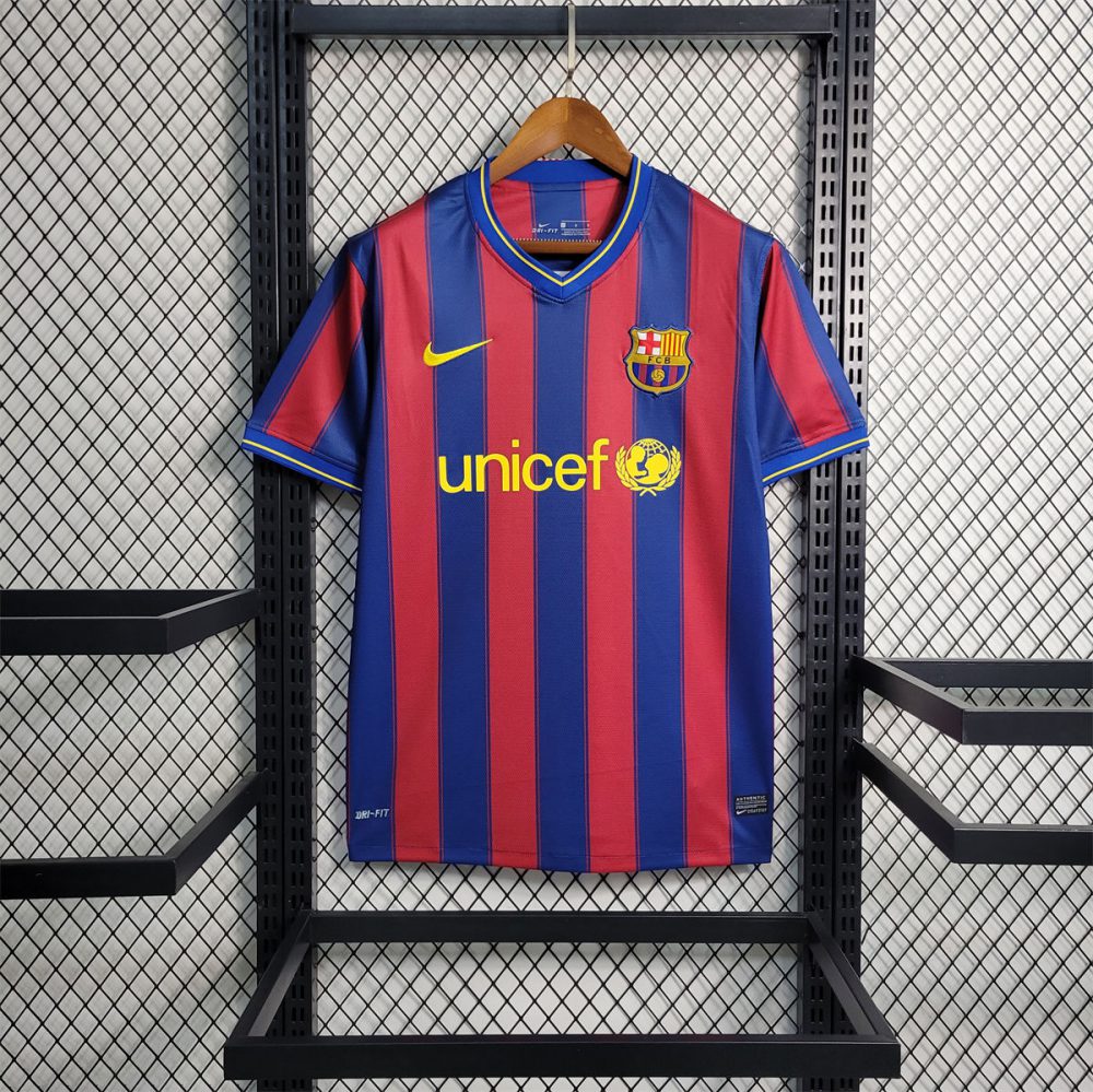 Retro Barcelona 09/10 Home jersey Fan Version