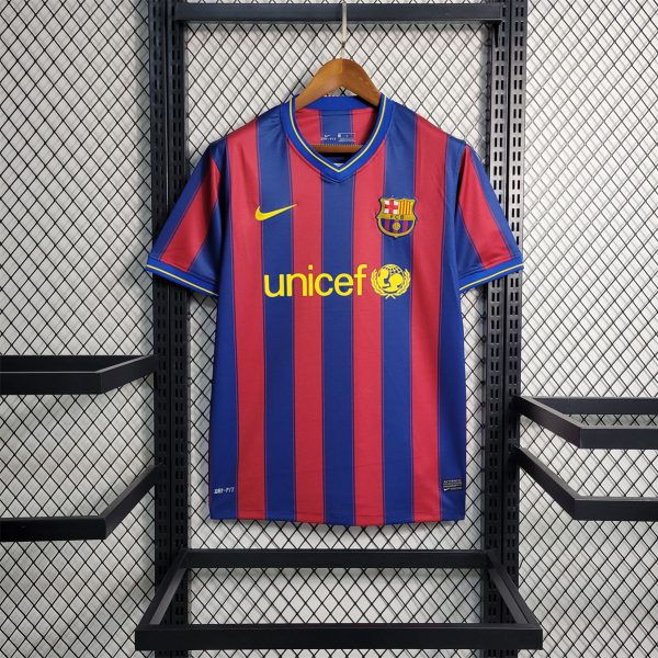Retro Barcelona 09/10 Home jersey Fan Version