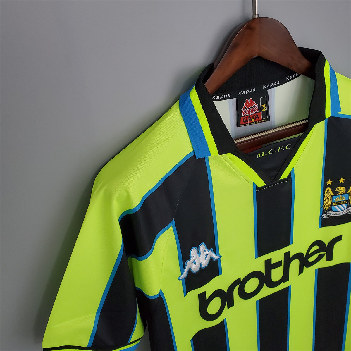 Retro Manchester City 98/99 away jersey Fan Version