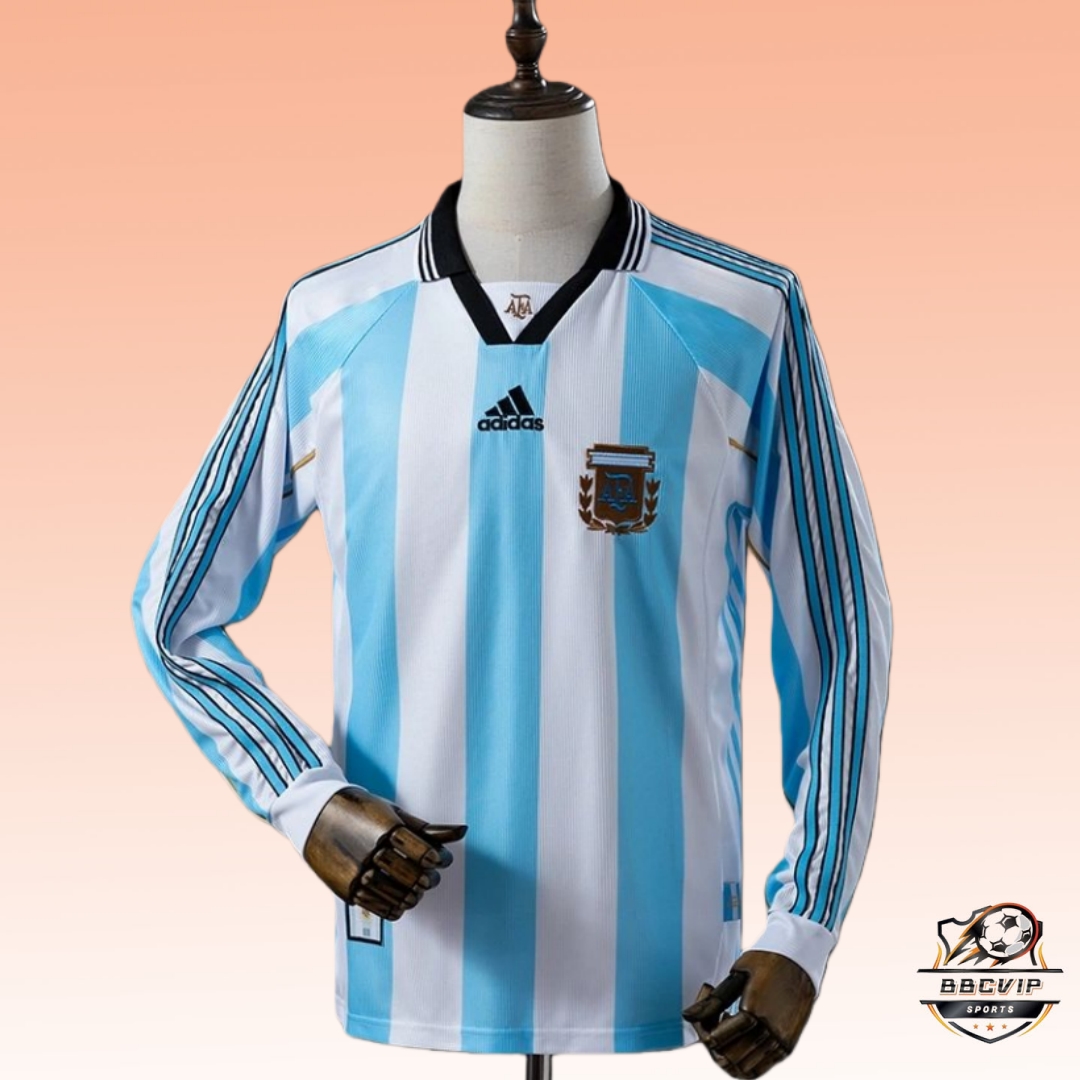 Retro Argentina 1998 Home jersey Fan Version
