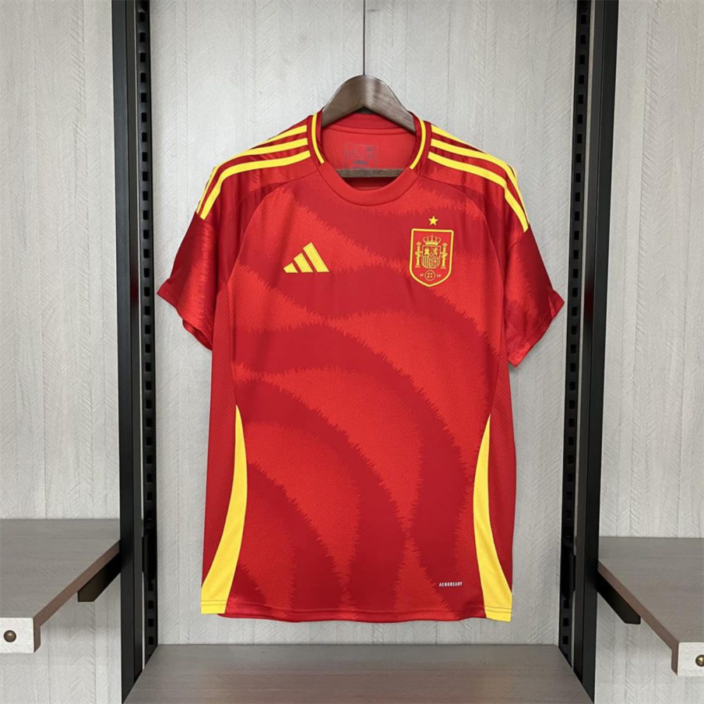 24/25 Spain UEFA Euro 2024 Champions Home Jersey Fan Version