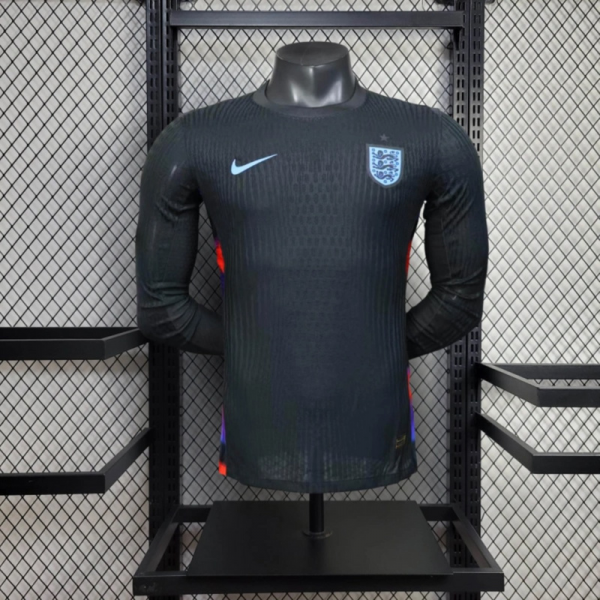 2025/26 England Women' Euro Away Long Sleeve Jersey Player Version