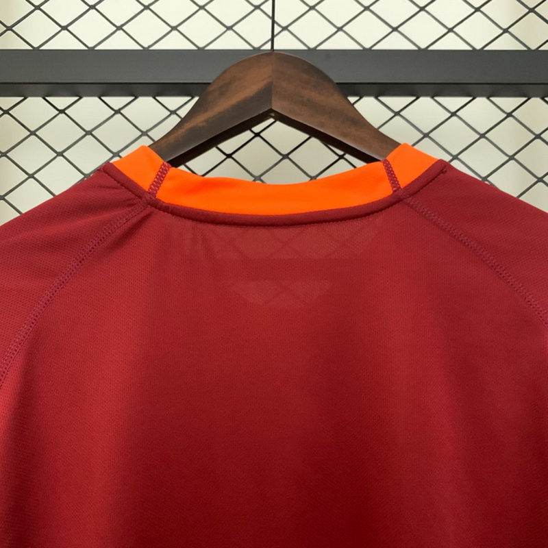 Retro 00/01 Roma Home jersey Fan Version