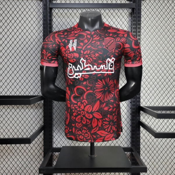 2025/26 Palestino Special Edition Red jersey Player Version