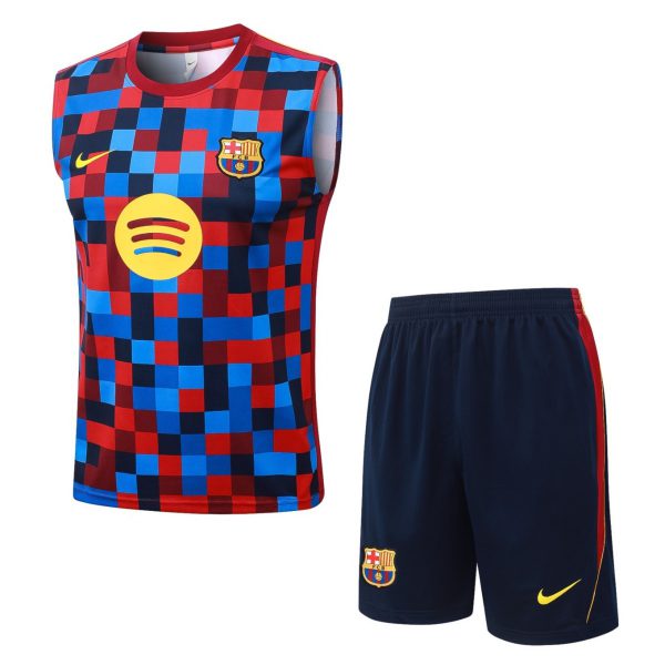 2026 Barcelona Colorful Training Set Shirt and Shorts