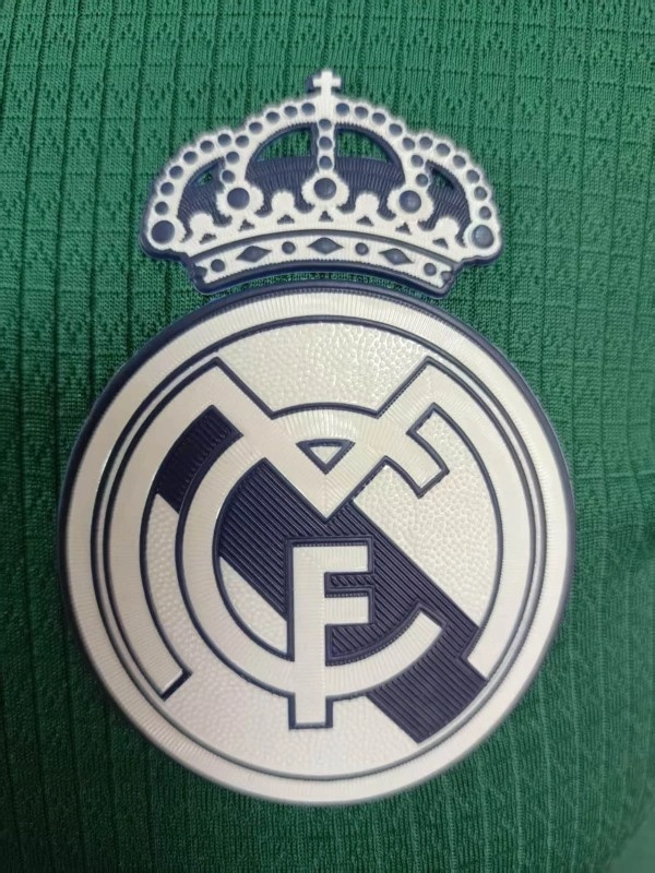 25/26 Real Madrid POLO Special Edition Green jersey Player Version