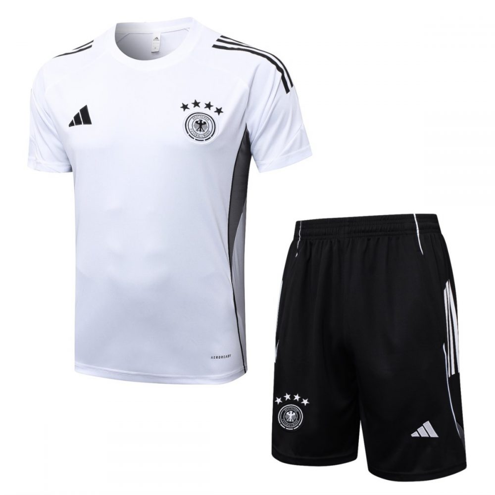 2026 Germany White Training Set Shirt and Shorts