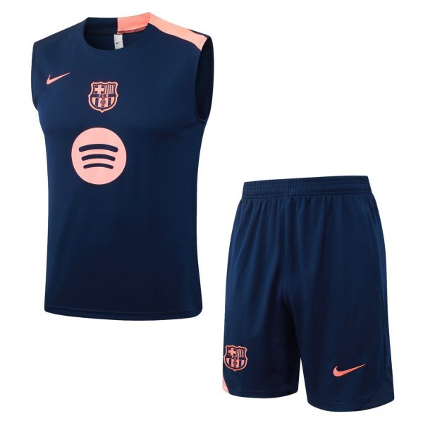 2026 Barcelona Royal blue Training Set Shirt and Shorts