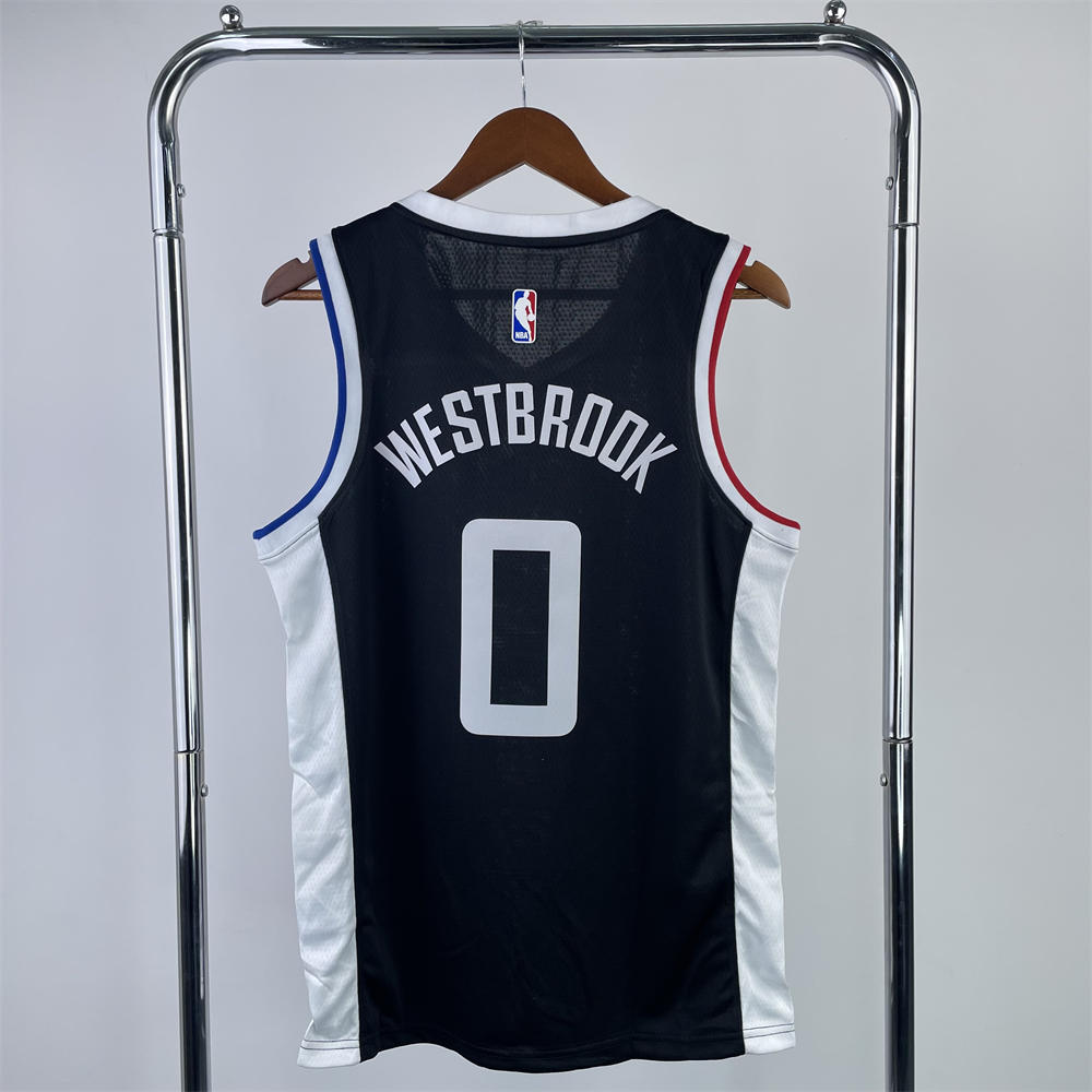 NBA Los Angeles Clippers Jersey WESTBROOK#0 S-XXL