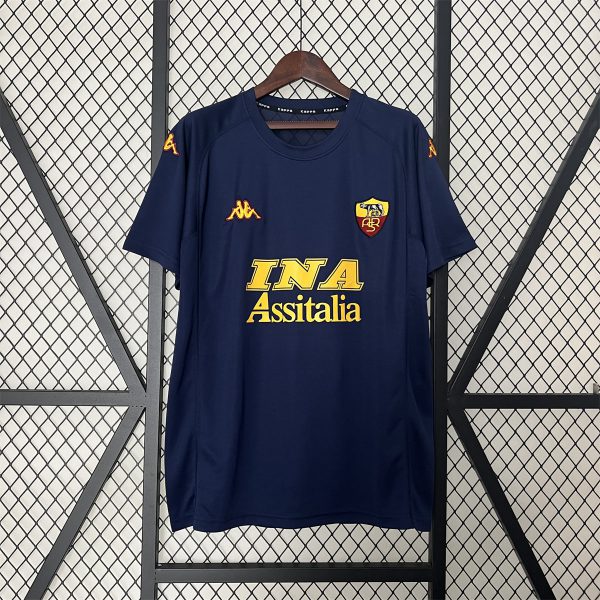 Retro Roma 00/01 third away jersey Fan Version