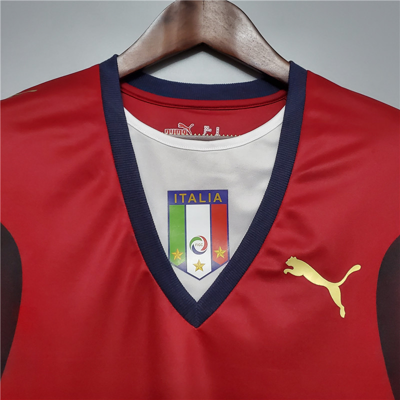 Retro Italy 2006 Red jersey Fan Version
