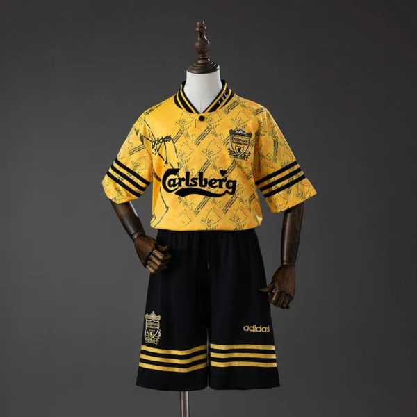 Retro Liverpool 1994/96 Second Away Kid Kits