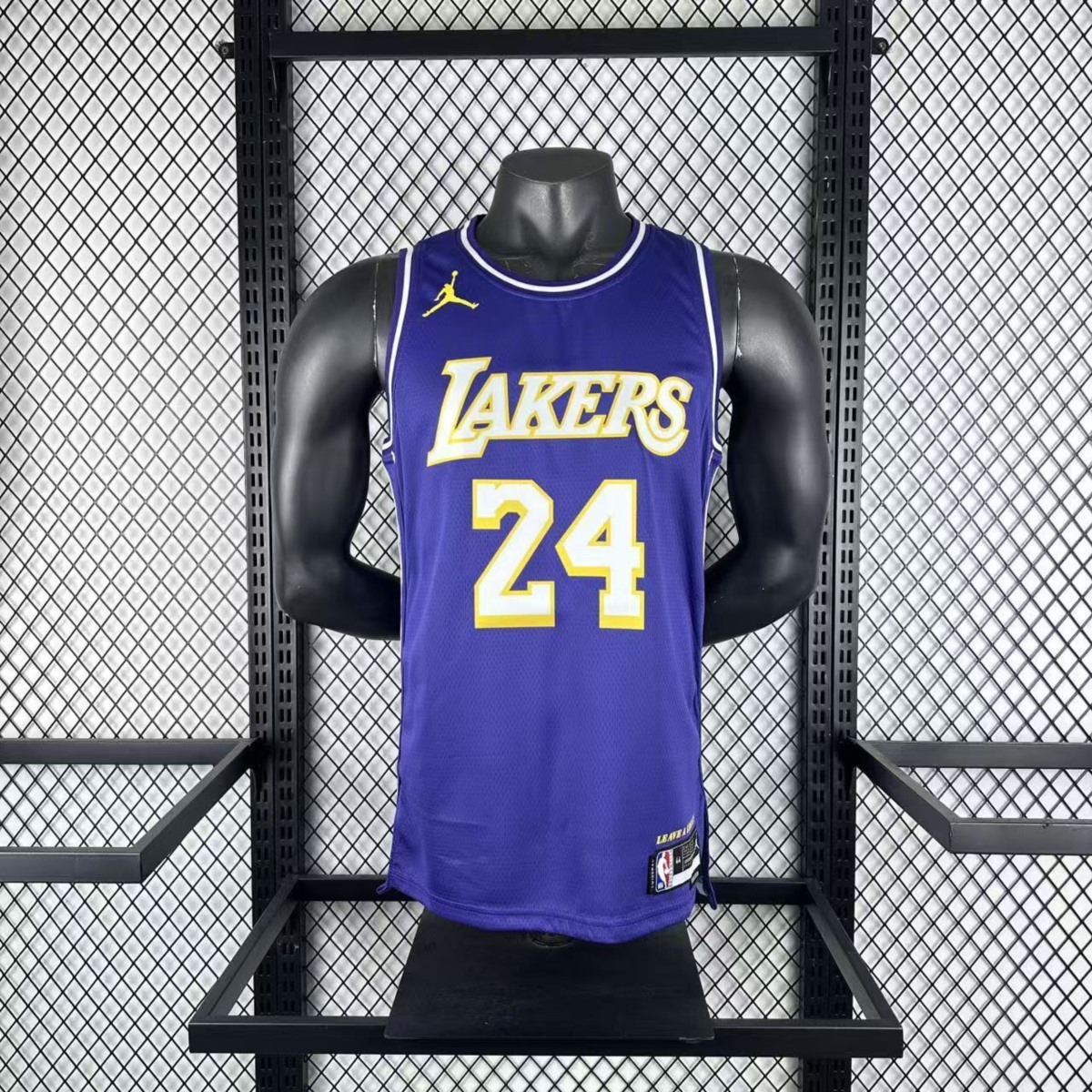 NBA 2026 Los Angeles Lakers Limit Edition Purple Jersey BRYANT#24