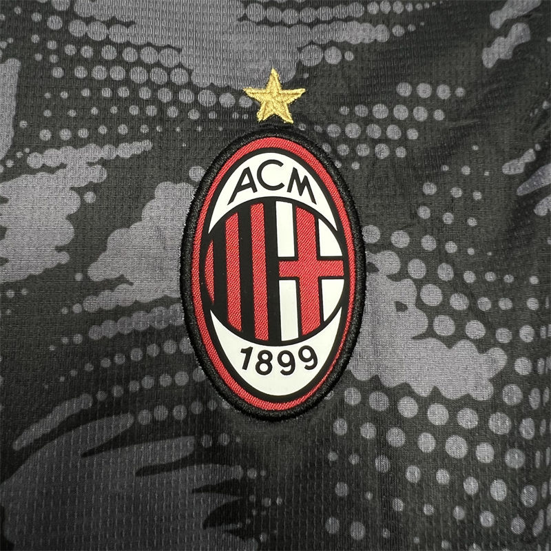 2024/25 AC Milan Goalkeeper Black Jersey Fan Version