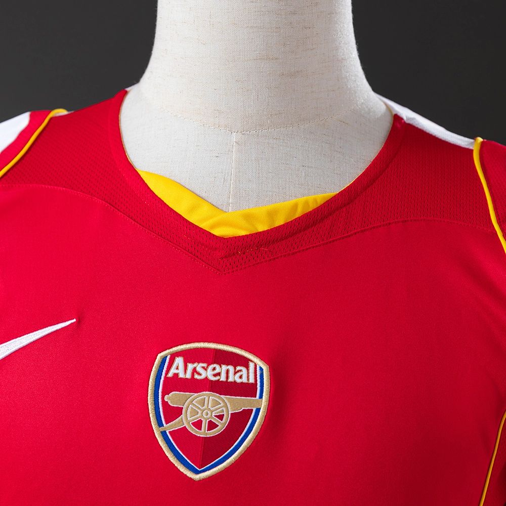 Retro Arsenal 04/05 home jersey Fan Version