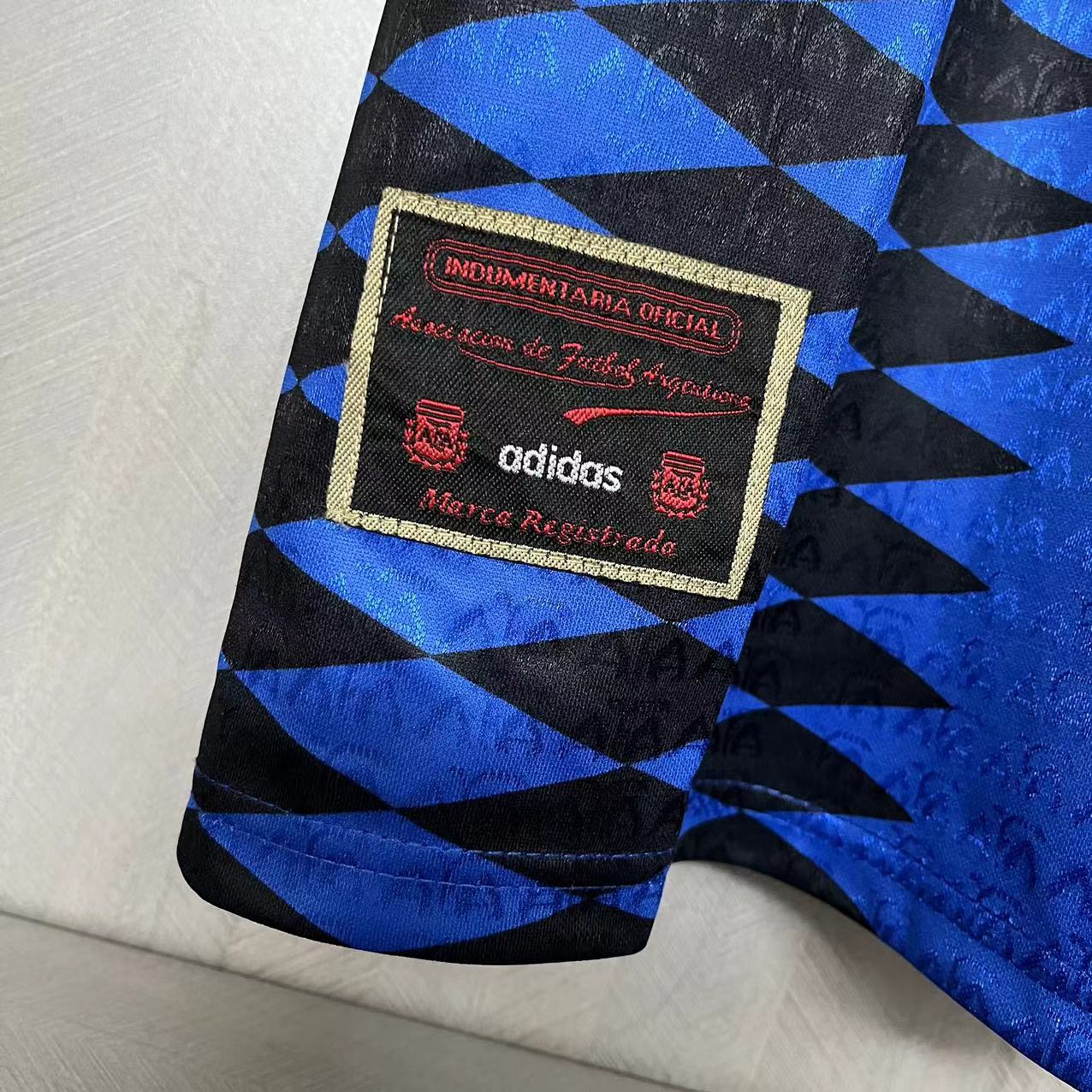 Retro Argentina 1994 Away jersey Fan Version