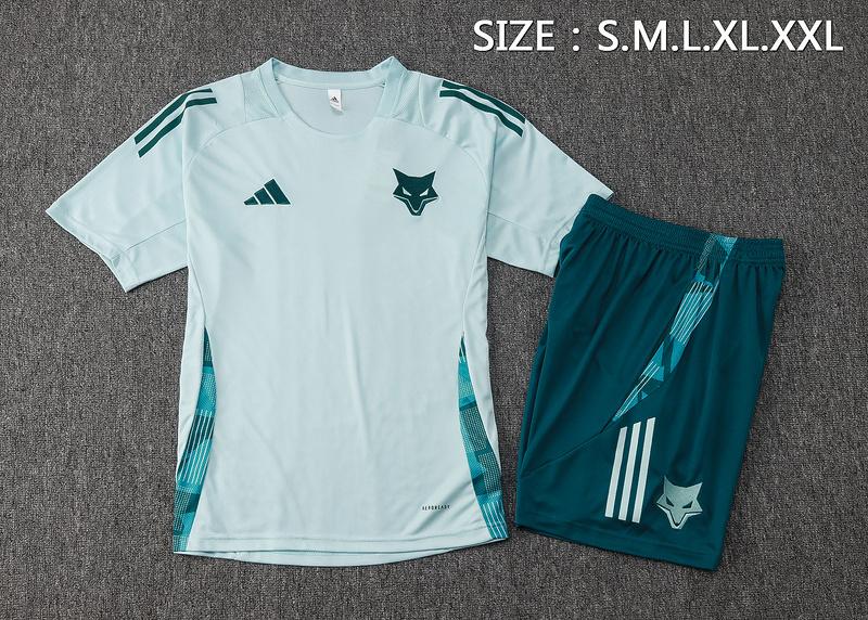 24/25 Cruzeiro Light blue Training Set Shirt and Shorts