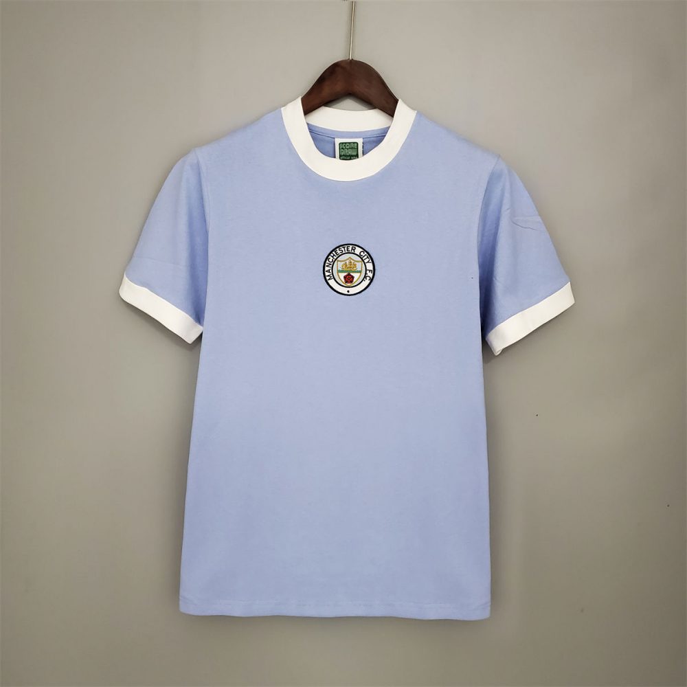 Retro Manchester City 1972 home jersey Fan Version