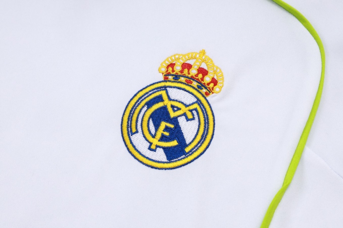 2026 Real Madrid White Training Set Shirt and Shorts
