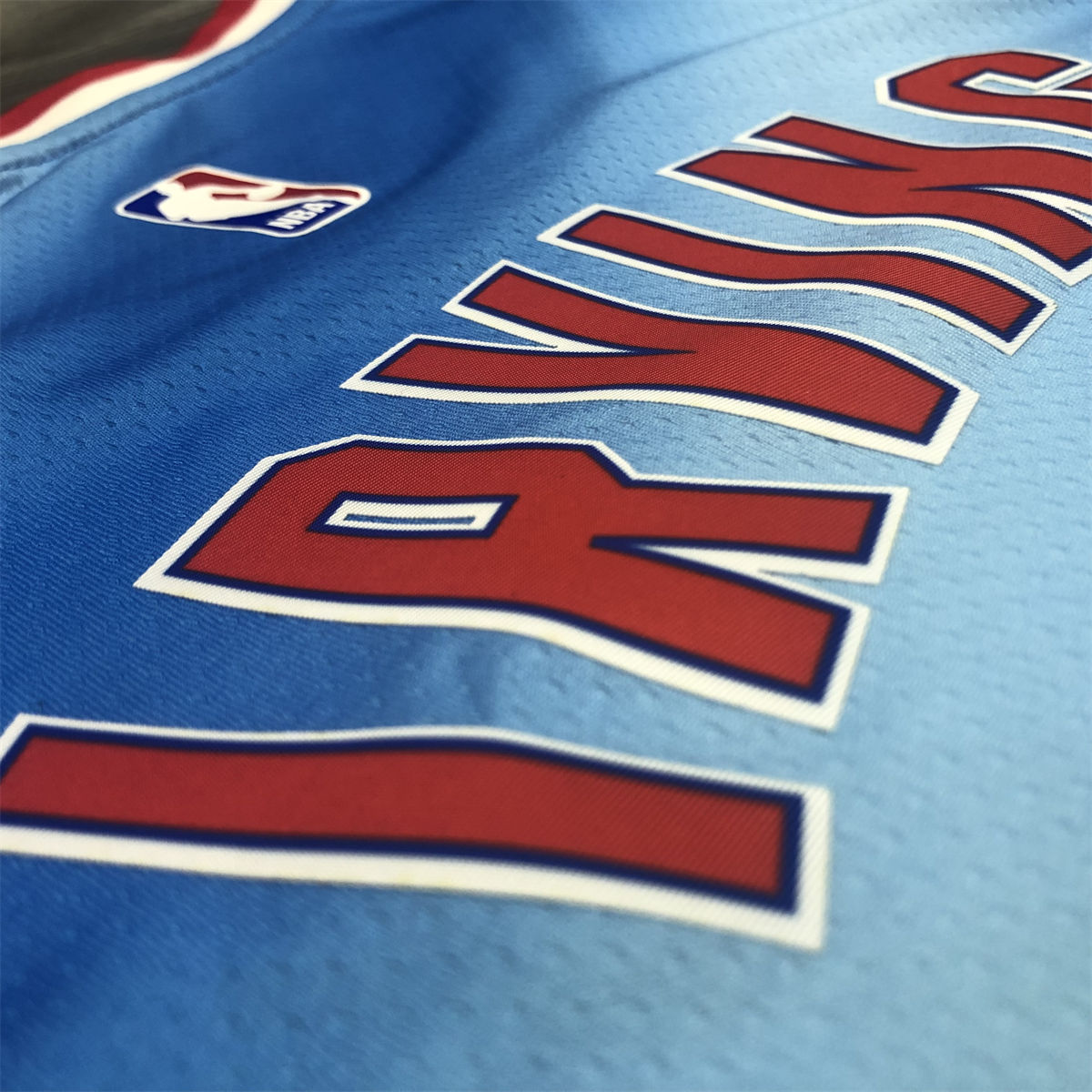 NBA Brooklyn Nets Round neck Blue Jersey IRVING#11 S-XXL