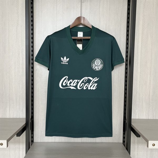Retro 1980 Palmeiras home jersey Fan Version