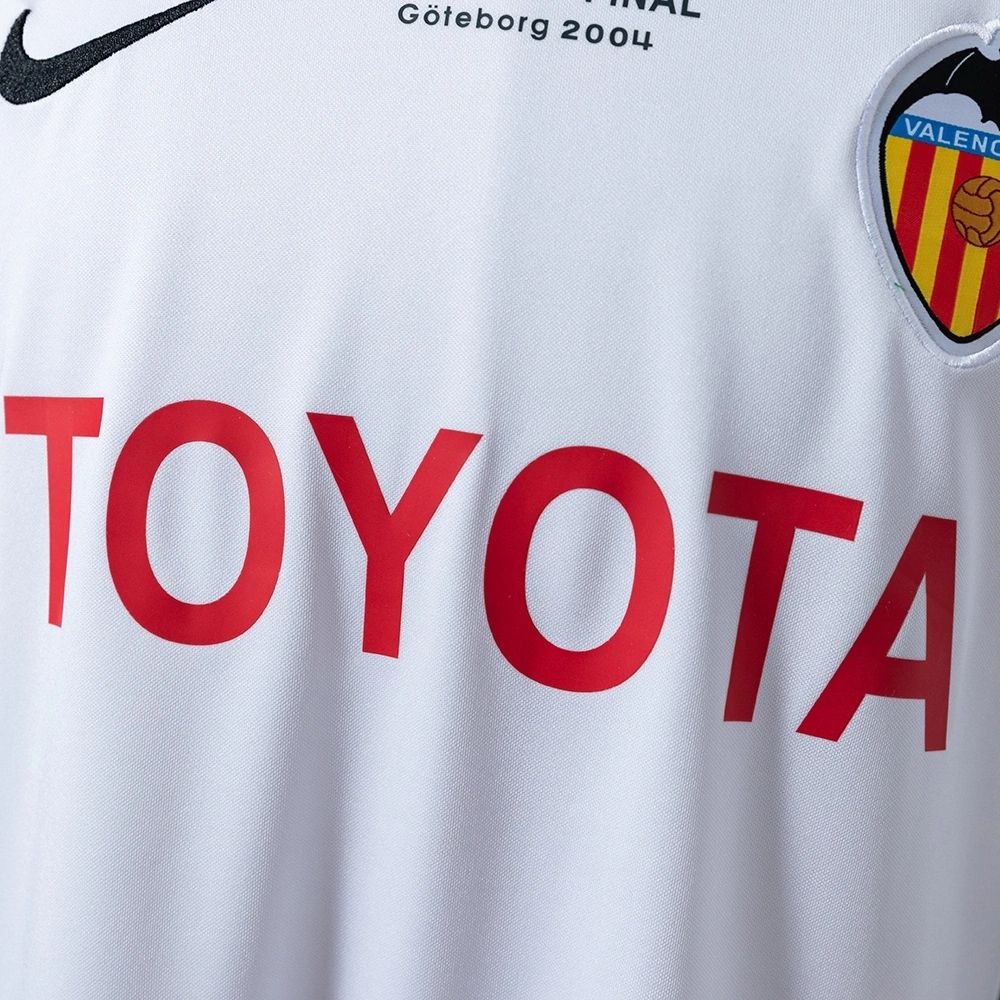 Retro Valencia 03/04 Home Home jersey Fan Version