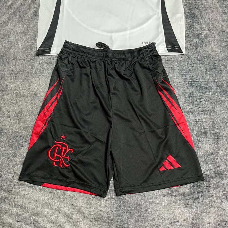 2025/26 Flamengo Away jersey kids Kits size: 16-28