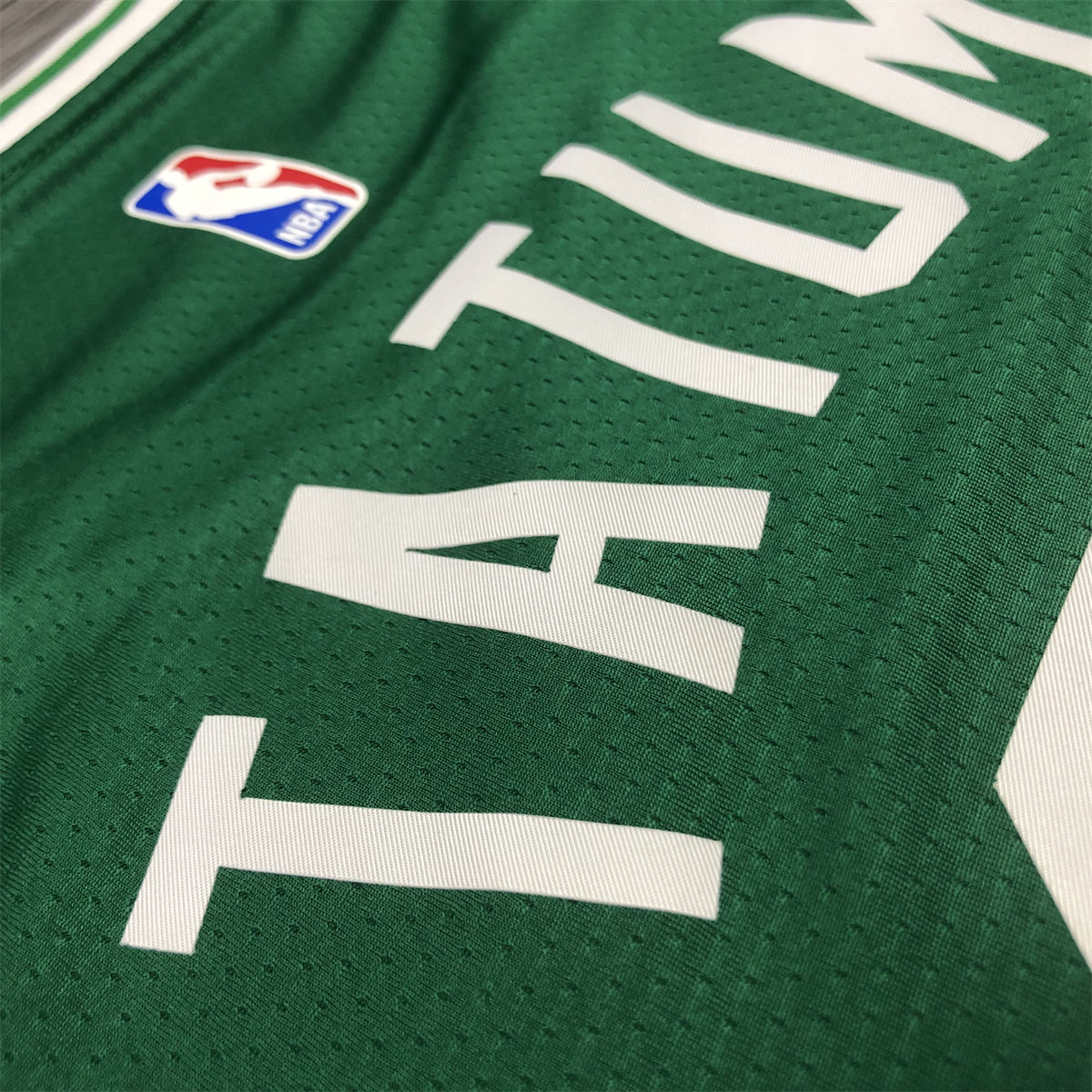 NBA Boston Celtics round neck Retro Green Jersey Tatum#0 S-XXL