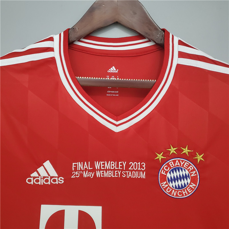 Retro Bayern Munich 13/14 Champions League Home jersey Fan Version