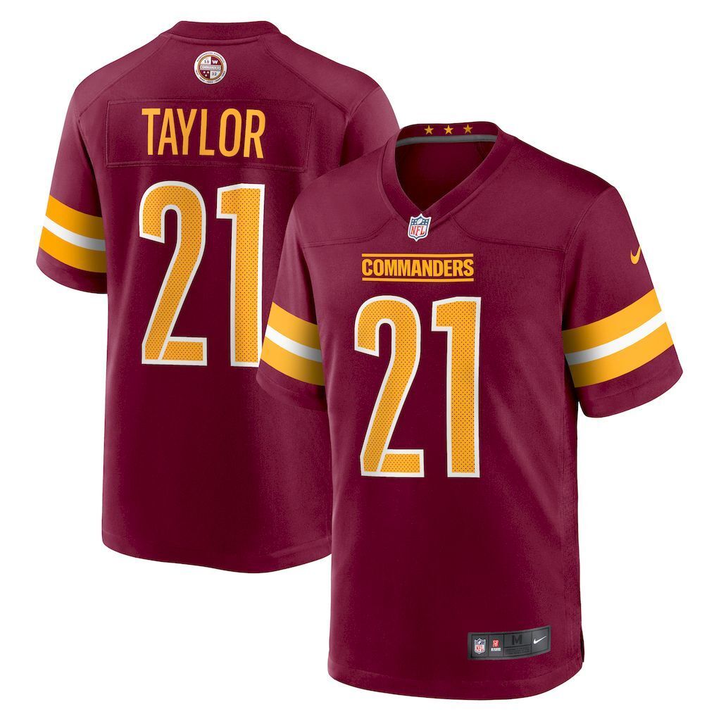 NFL Washington Commanders Jeysey TAYLOR #21