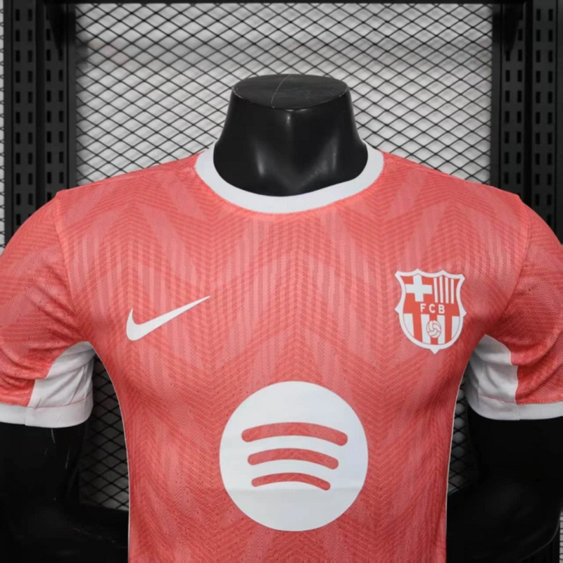 2025/26 Barcelona Special Edition Pink jersey Player Version