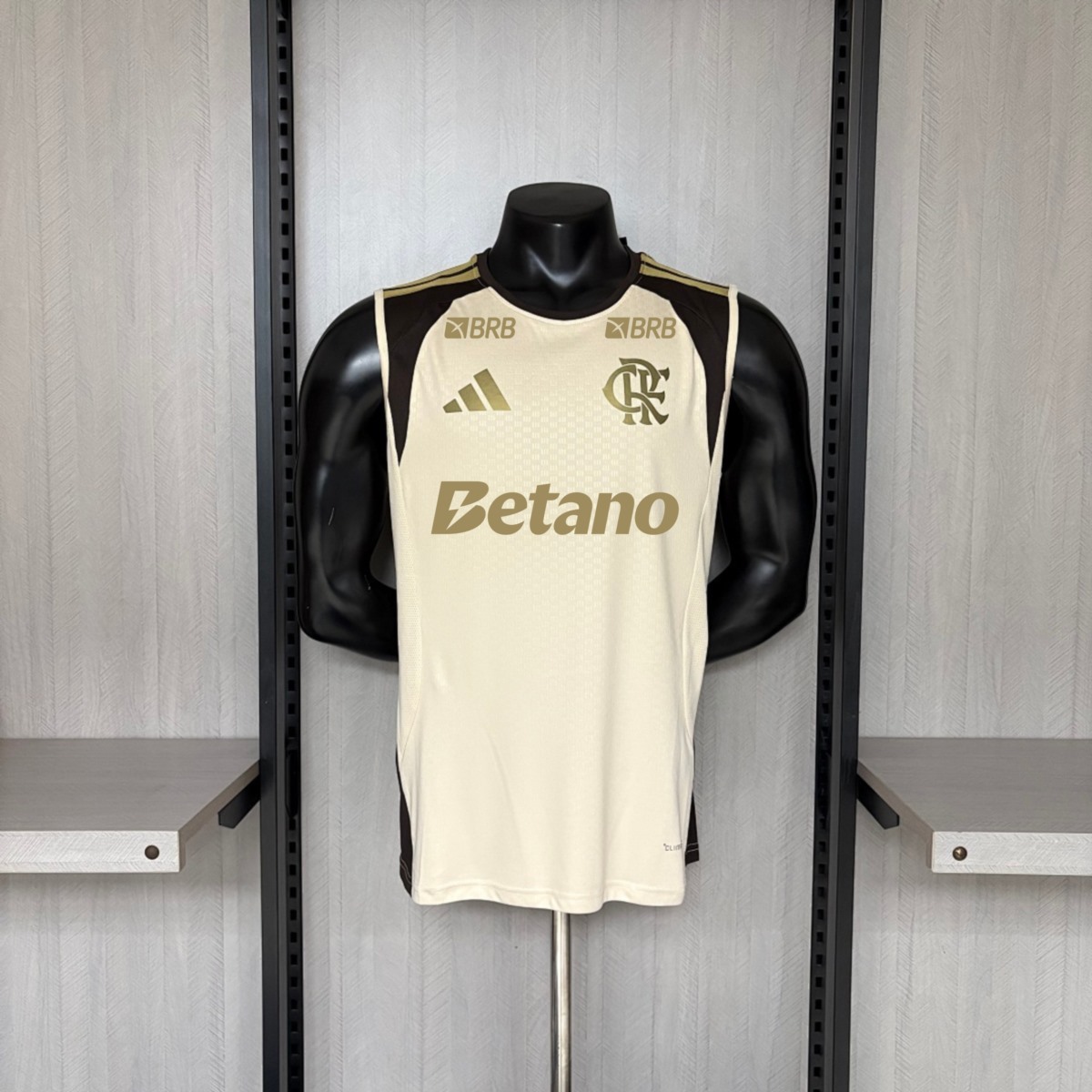 2026/27 Flamengo Training Beige Jersey Fan version