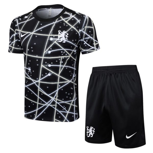2026 Chelsea Black Training Set Shirt and Shorts