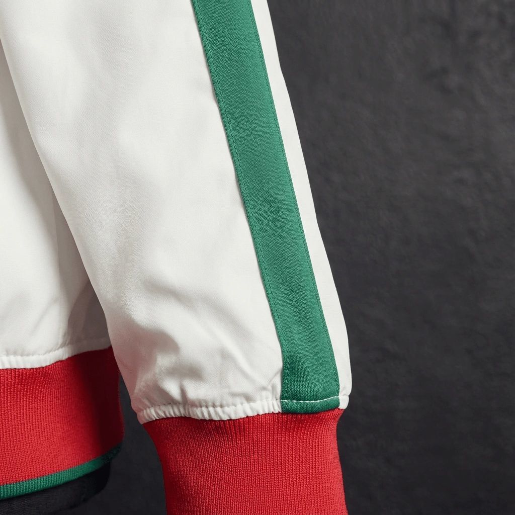 2010/11 Vintage Style Portugal White Windbreaker Sport Unifom
