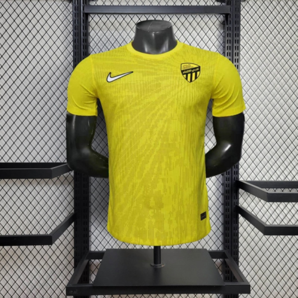 2025/26 Al-Ittihad Jeddah Club Training yellow jersey Player Version