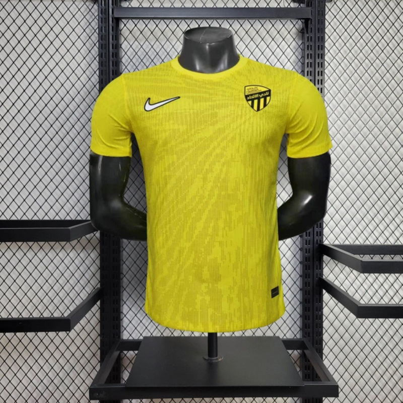 2025/26 Al-Ittihad Jeddah Club Training yellow jersey Player Version