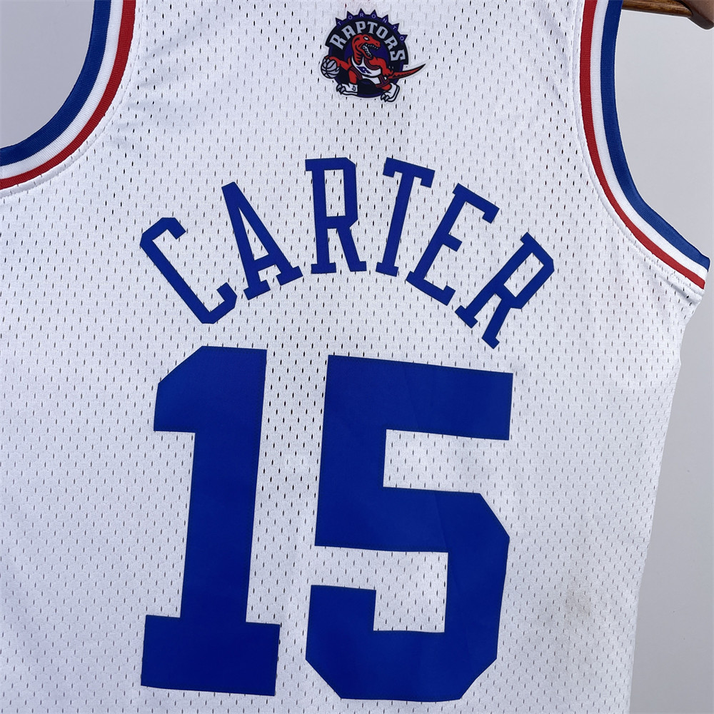 NBA Retro 2003 All-Star White Jersey CARTER#15 S-XXL