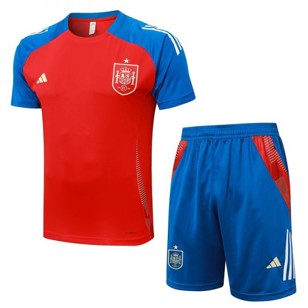 24/25 Spain Red Training Set Shirt and Shorts