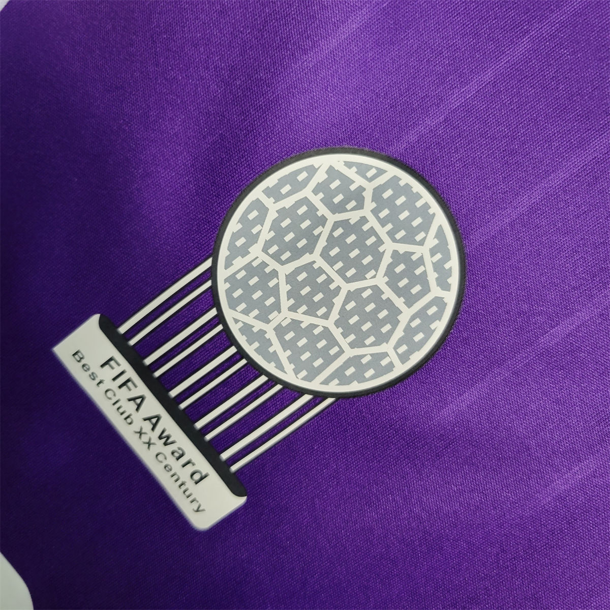 Real Madrid Retro 2006 Purple jersey Fan Version