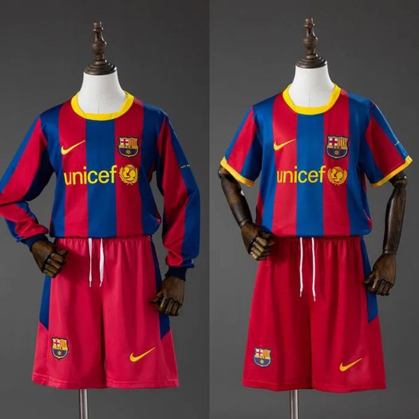 Retro Barcelona 2010/11 Home Kid Kits